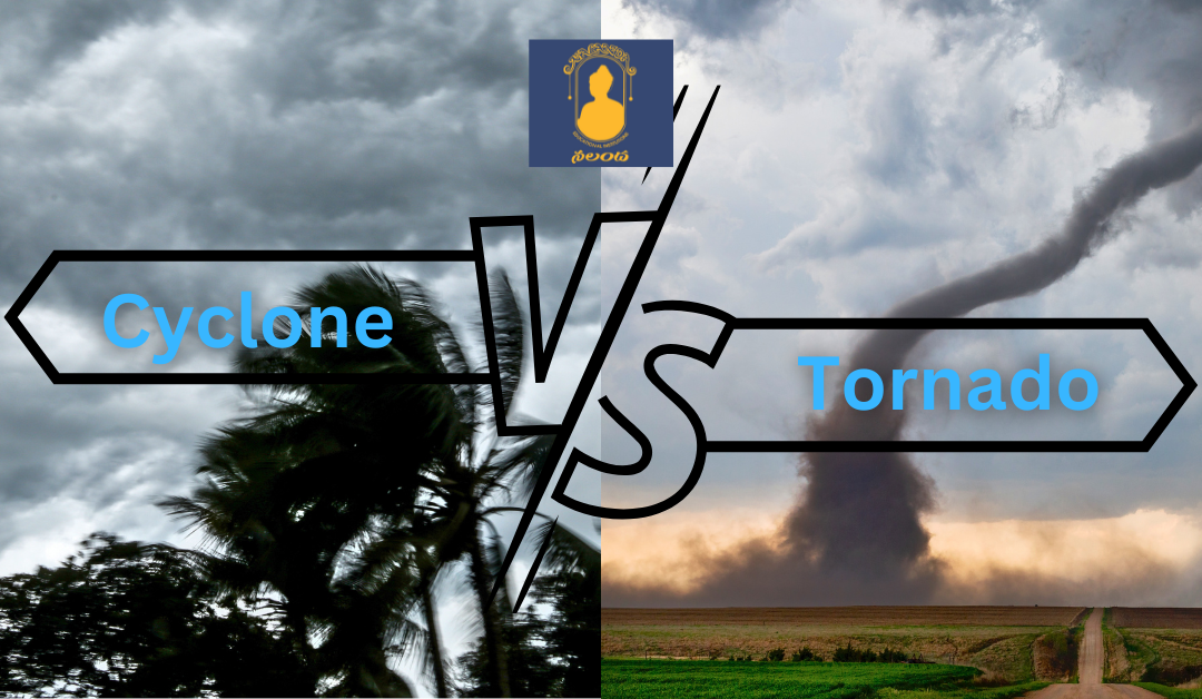 What is the difference between a Cyclone and a Tornado
